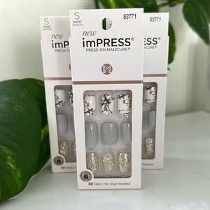 imPRESS press-on manicure kit - set of 3 boxes
